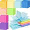 48 Pack 3840 Sheets Pop Up Sticky Notes Lined 3x3 inch Self-Stick Notes Pads Post Lined Sticky Note Pads Accordion Pop Up Notes Refill for Dispenser Home Office School, 80 Sheets/pad (Bright Color)